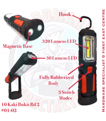 Hardware Specialist Magnetic LED Rechargeable Working Light