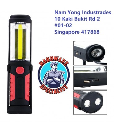 Hardware Specialist Magnetic LED Rechargeable Working Light