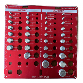 Stainless Steel 34 Nut and Bolt Thread Checker