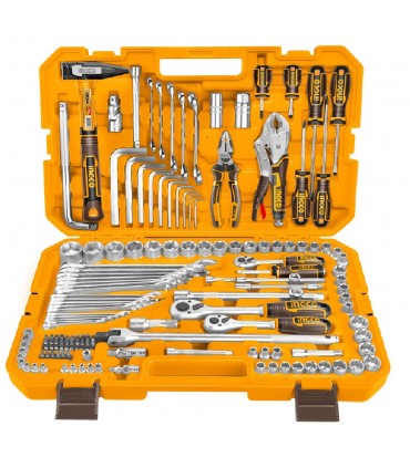 Ingco HKTHP21421 Hand Tools 142-Piece Combination Tools Set