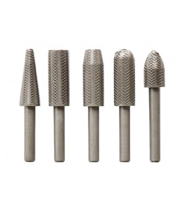 Hardware Specialist High Speed Steel Rotary File - 5 Piece