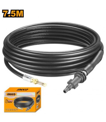 Ingco AHPH7511 7.5m Pipe Cleaning Hose