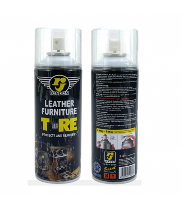 RJ London Leather Furniture Tire Polish and Protective Spray - 400mL