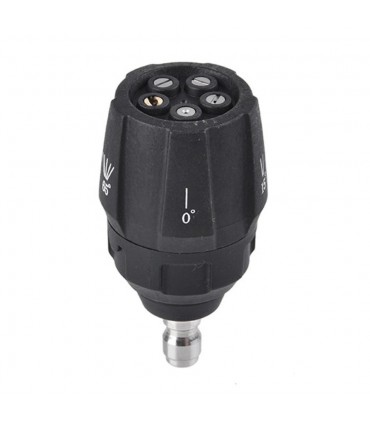 5 In 1 1/4 Quick Connector Rotating High Pressure Washing Nozzle