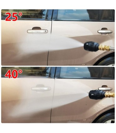 5 In 1 1/4 Quick Connector Rotating High Pressure Washing Nozzle