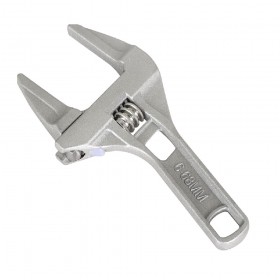 Lightweight Aluminum Alloy 6-68 MM Short Handled Adjustable Wrench