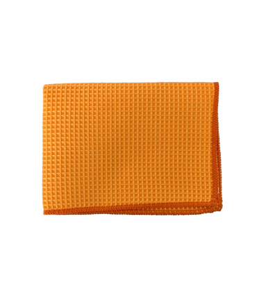Lint Free High Absorbent Microfiber Cleaning Cloth Orange - 40x40cm