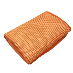 Lint Free High Absorbent Microfiber Cleaning Cloth Orange - 40x40cm