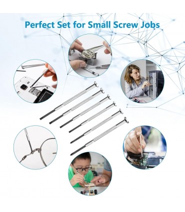 Hardware Specialist 6 Pieces Precision Screwdriver Set