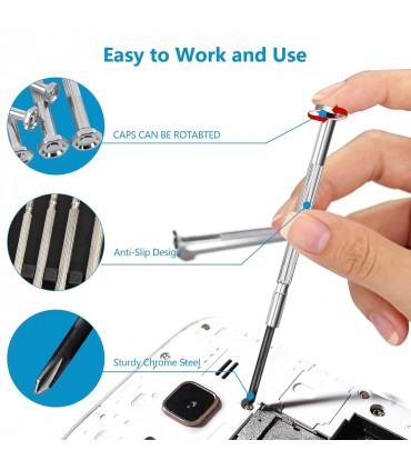 Hardware Specialist 6 Pieces Precision Screwdriver Set