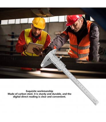 High Accuracy Carbon Steel Metal 150mm Mechanical Vernier Caliper