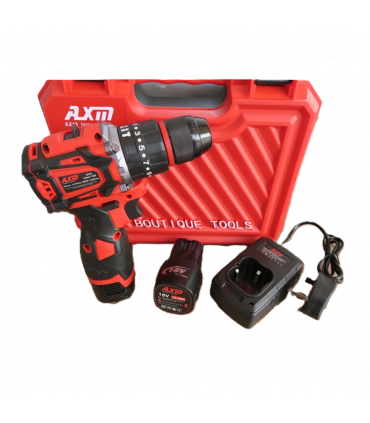 AXM 18V Cordless Impact Hammer Drill Driver Kit