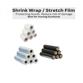 Heavy-Duty Protection Premium Shrink Film and Stretch Wrap for Secure Packaging