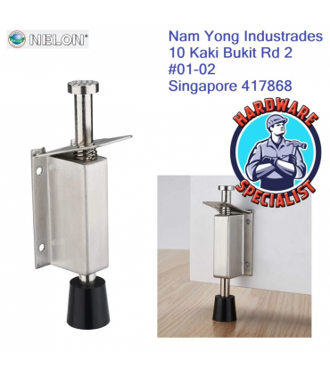 Nelon Stainless Steel Step On Door Stopper