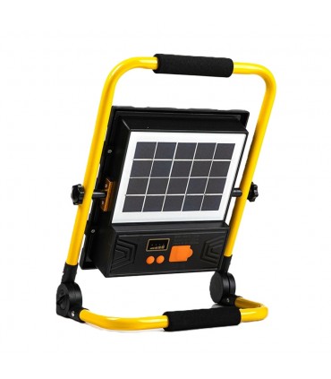 Vox FHT13 200W Portable USB and Solar Rechargeable LED Floodlight