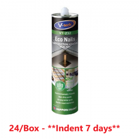 V-Tech VT-232 Eco Nails Construction Adhesive Sealant 350g - 24/Box