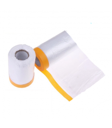Pre-Tape Masking Film/Plastic Sheet for Furniture and Spray Protection