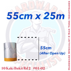 Pre-Tape Masking Film/Plastic Sheet for Furniture and Spray Protection