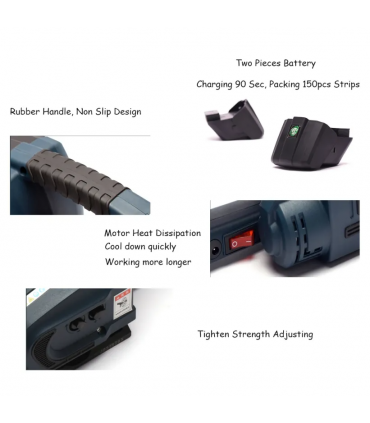 Poh Kin (Global) PKG #V3 Battery Operated Hand-held Strapping Tool