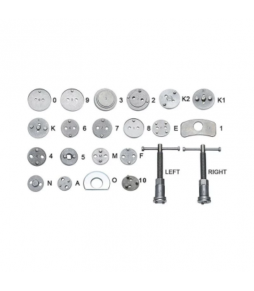 DB22 22PCS Universal Auto Car Brake Precision Automobile Repair Tools Kit Set