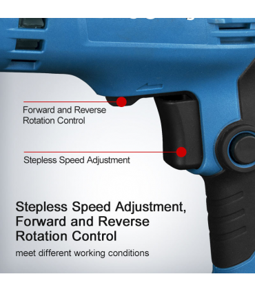 Dong Cheng DJZ10-10K Portable and Stepless Speed Control Electric Drill