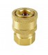 Hardware Specialist 3/8" Female Quick Click to M22 Female Threaded Pressure Washer Connector