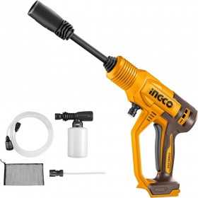 Ingco 20V Auto Stop 2.8L Cordless Pressure Washer - Bare Unit