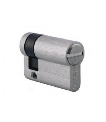 Nelon H45-BK-SN Privacy Half Key Cylinder - Satin Nickel