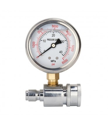 6000 PSI Professional Water Pressure Gauges for Car Washer