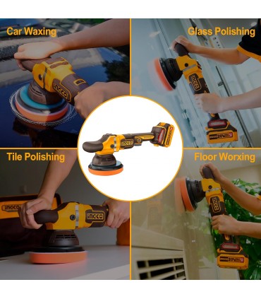 Ingco APLI2015 20V Variable Speeds 150mm Cordless Polisher - Bare Unit
