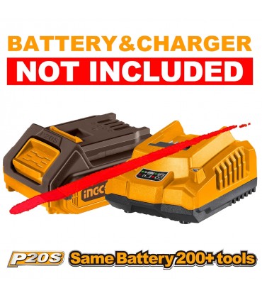 Ingco APLI2015 20V Variable Speeds 150mm Cordless Polisher - Bare Unit