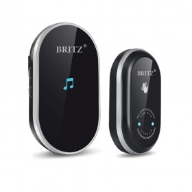 Britz K639AC Wireless Contactless Door Bell - Black