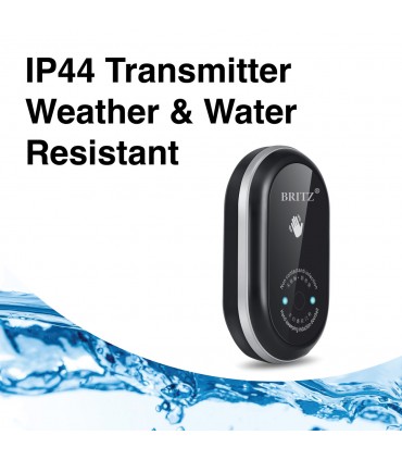 Britz K639AC Wireless Contactless Door Bell - Black