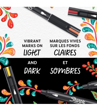Sharpie Water Based Creative Markers Bullet Tip 12 Pieces - Assorted Bullet