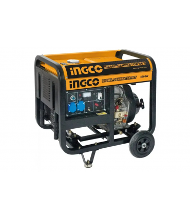Ingco GDE50001 220-240 V Single Phase 4.5 kW Diesel Generator