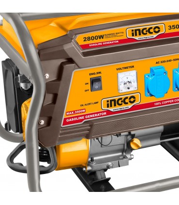 Ingco GE35006 Max 3500W Power Gasoline Generator