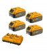 Ingco FBCLI20245 P20S Lithium-Ion 5.0 Ah Battery and Charger Kit