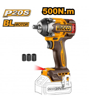 Ingco HKTHP31521 20V 152 Pieces Cordless Impact Wrench Tools Set