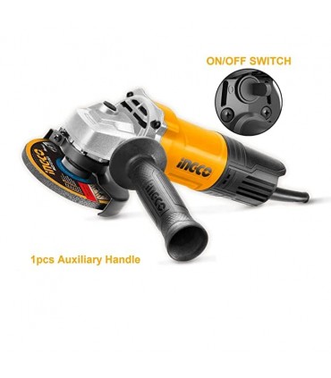 Ingco AG750282 750W 4" Corded Angle Grinder