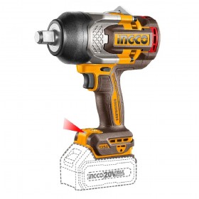 Ingco CIWLI201351 20V Brushless 3/4" Drive Cordless Impact Wrench  - Bare Unit