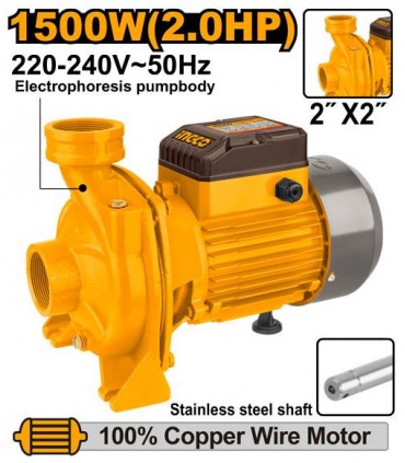 Ingco MHF15008 1500W Power Source Water Pump
