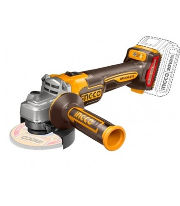 Ingco CKLI2027310 20V Lithium-Ion Impact Drill and Angle Grinder Cordless Combo Set