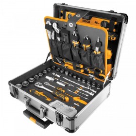 Ingco HKTHP21471147 Pieces Aluminium Portable Hand Tools Set
