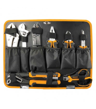Ingco HKTHP21471147 Pieces Aluminium Portable Hand Tools Set