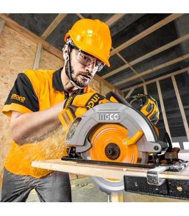 Ingco CSLI18511 20V Lithium-Ion 4.0 Ah 185mm Cordless Circular Saw Kit