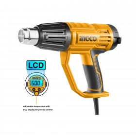 Ingco HG200058 2000W LCD Display Construction Corded Heat Gun