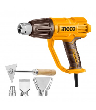 Ingco HG200078 240V Dual Temperature Three Stages Corded Heat Gun
