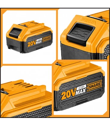 Ingco FBCLI20244 P20S 20V Lithium-Ion Battery And Charger Kit