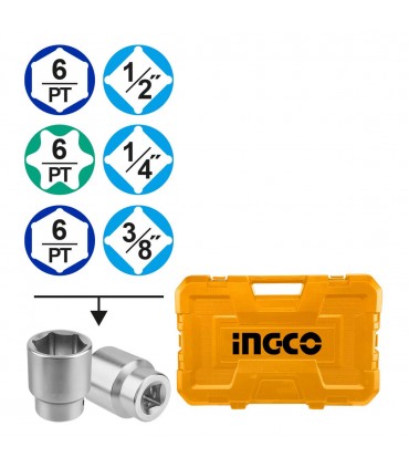 Ingco HKTHP22161 216 Pieces Combination Tools Set