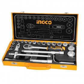 Ingco HKTS0243 24 Pieces 1/2 inch Socket Set